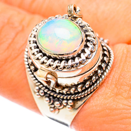 Ethiopian Opal Rings handcrafted by Ana Silver Co - RING124915