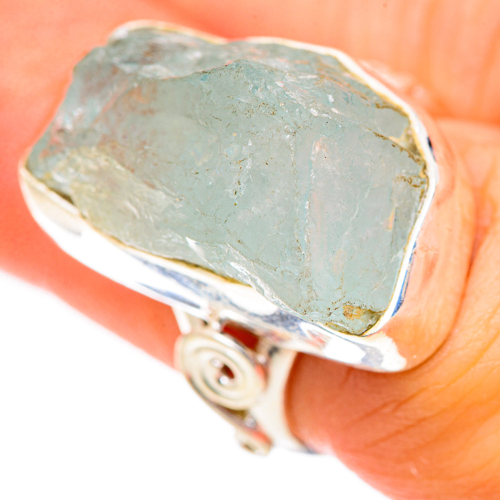 Aquamarine Rings handcrafted by Ana Silver Co - RING124944