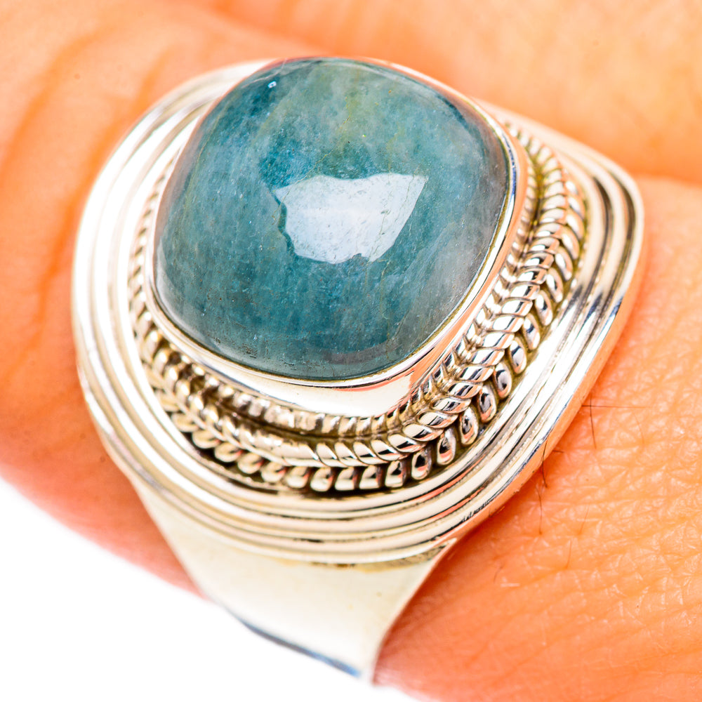 Aquamarine Rings handcrafted by Ana Silver Co - RING124961