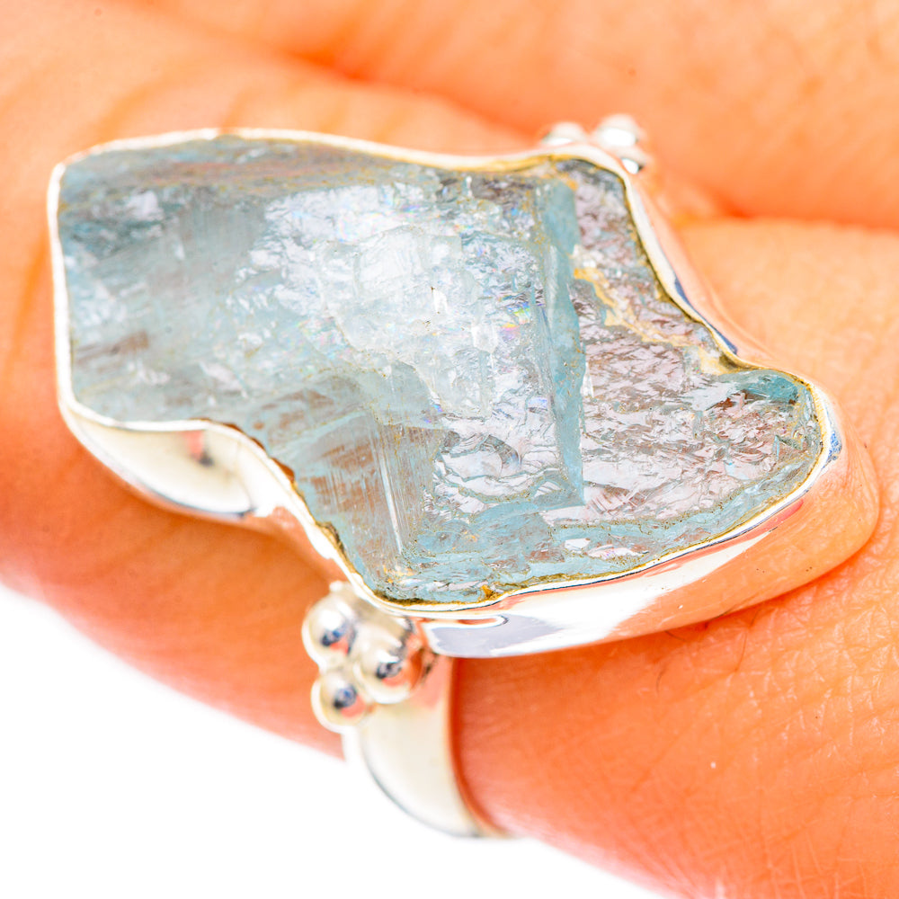 Aquamarine Rings handcrafted by Ana Silver Co - RING124975