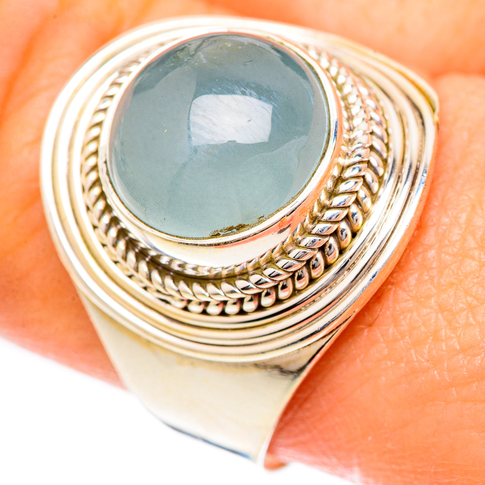 Aquamarine Rings handcrafted by Ana Silver Co - RING124980