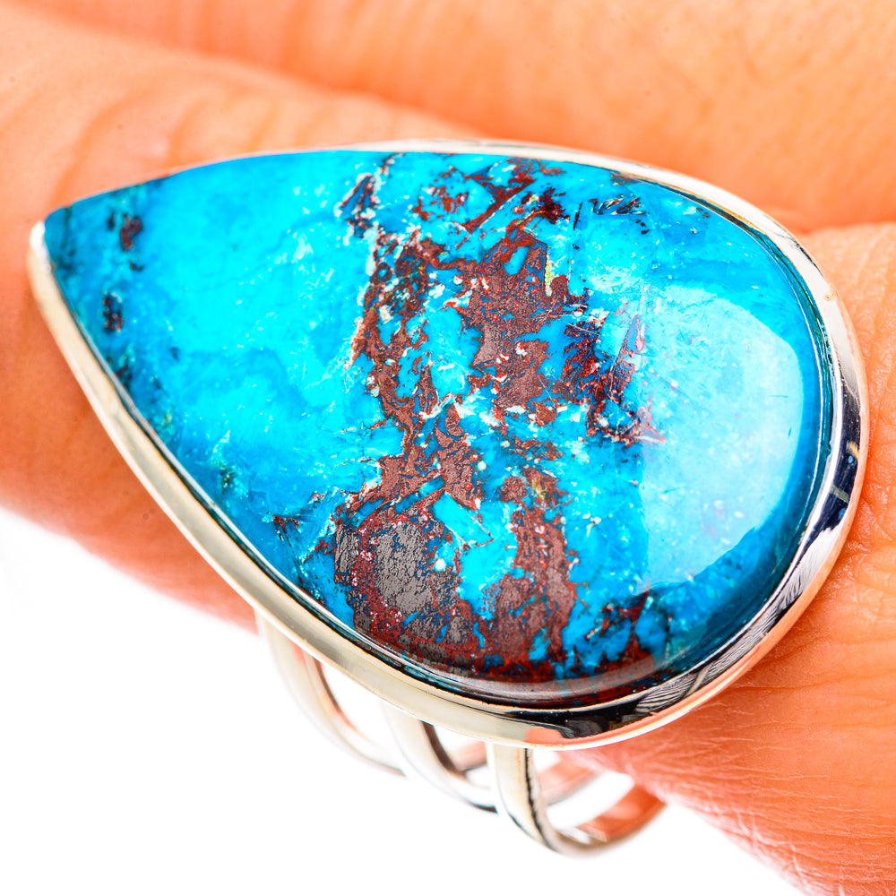 Shattuckite Rings handcrafted by Ana Silver Co - RING125012