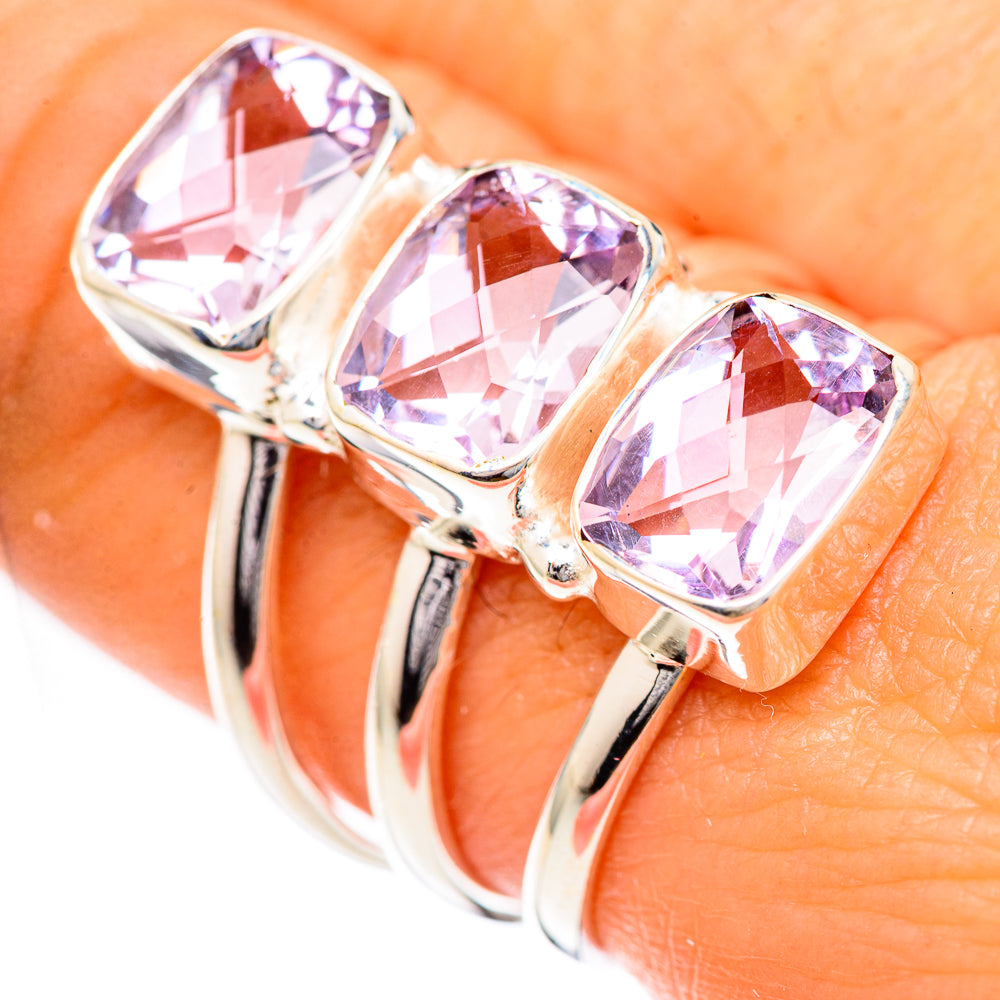 Amethyst Rings handcrafted by Ana Silver Co - RING125056