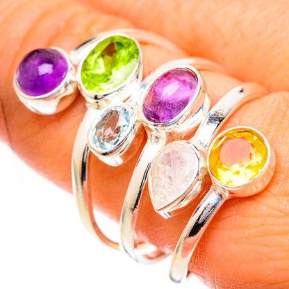 Amethyst Rings handcrafted by Ana Silver Co - RING125112