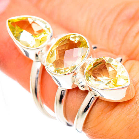 Citrine Rings handcrafted by Ana Silver Co - RING125114
