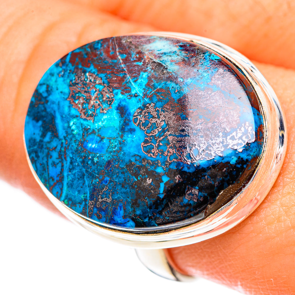 Shattuckite Rings handcrafted by Ana Silver Co - RING125124