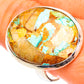 Blue Copper Composite Turquoise Rings handcrafted by Ana Silver Co - RING125128