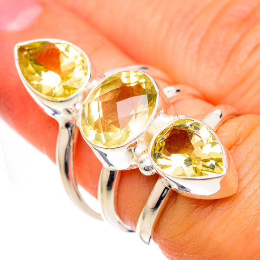 Citrine Rings handcrafted by Ana Silver Co - RING125138