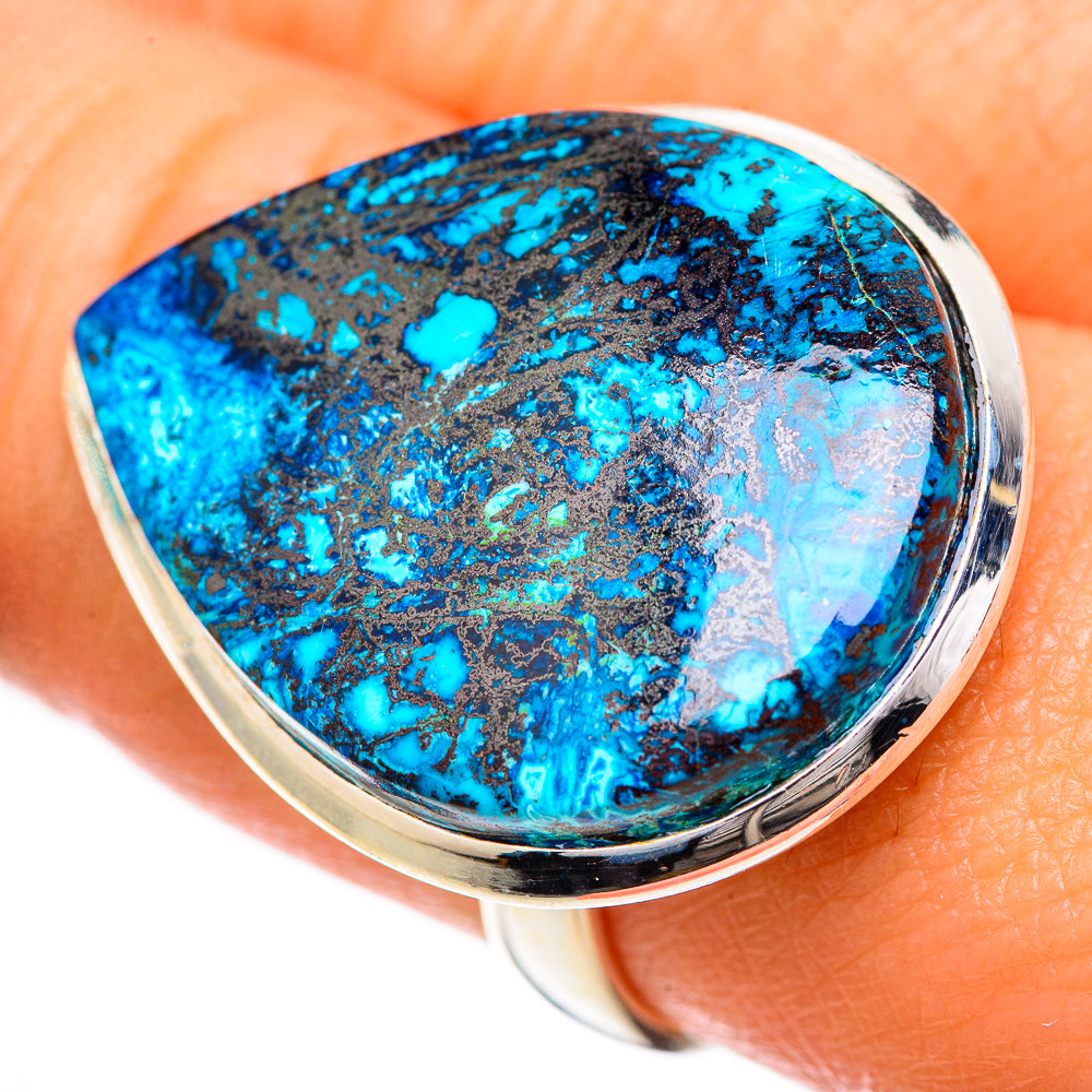 Shattuckite Rings handcrafted by Ana Silver Co - RING125143