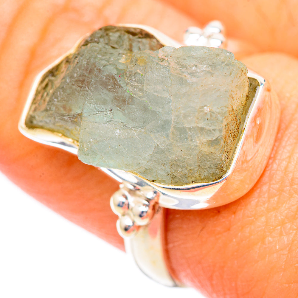 Aquamarine Rings handcrafted by Ana Silver Co - RING125147