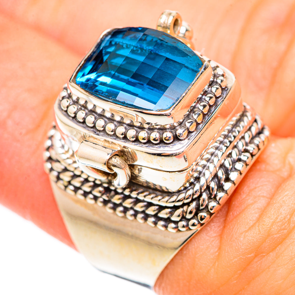 Apatite Rings handcrafted by Ana Silver Co - RING125151