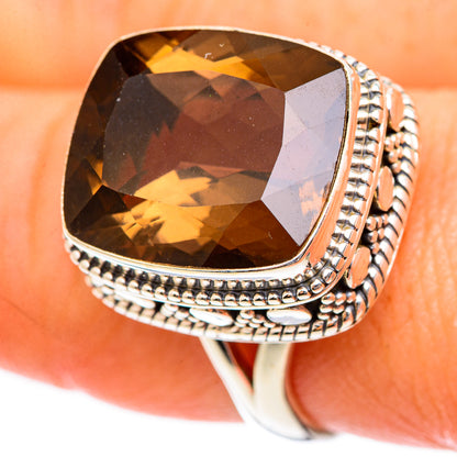 Smoky Quartz Rings handcrafted by Ana Silver Co - RING125157