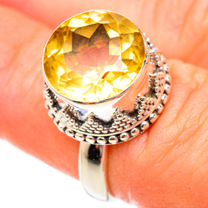 Citrine Rings handcrafted by Ana Silver Co - RING125160