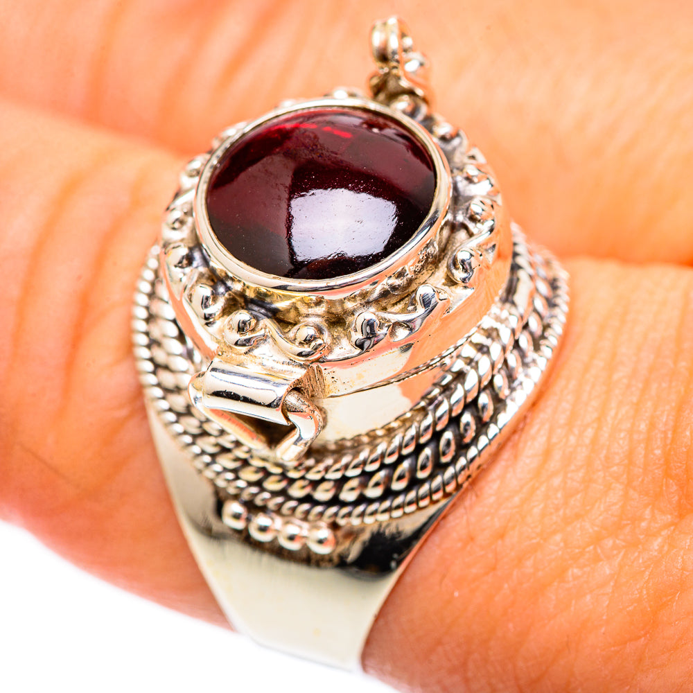 Garnet Rings handcrafted by Ana Silver Co - RING125191