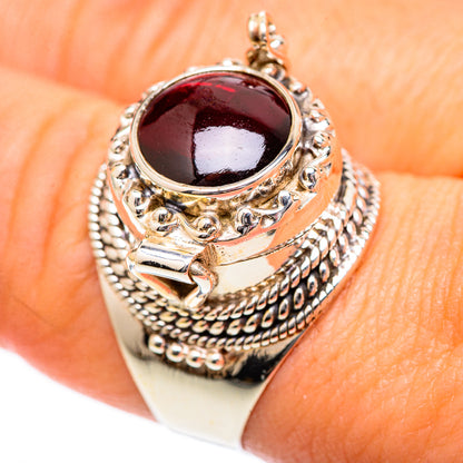 Garnet Rings handcrafted by Ana Silver Co - RING125191