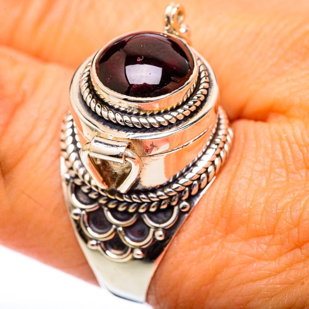 Garnet Rings handcrafted by Ana Silver Co - RING125192