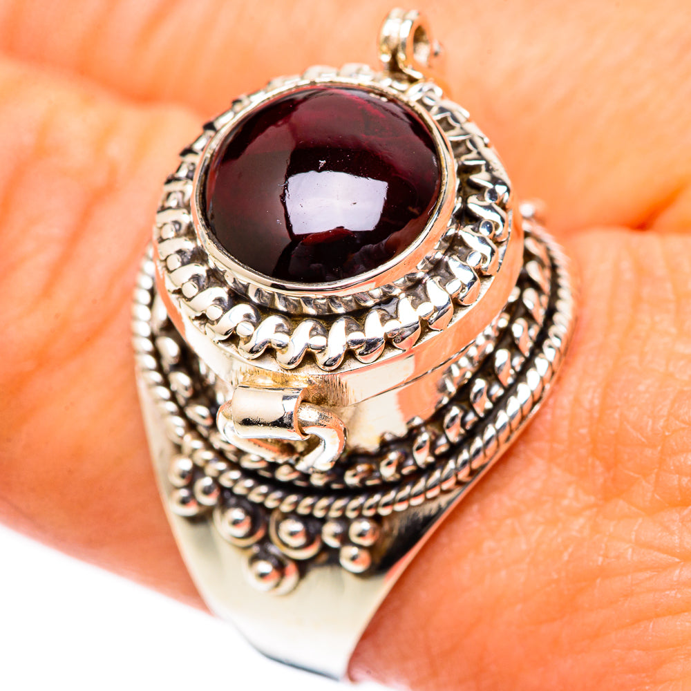 Garnet Rings handcrafted by Ana Silver Co - RING125218