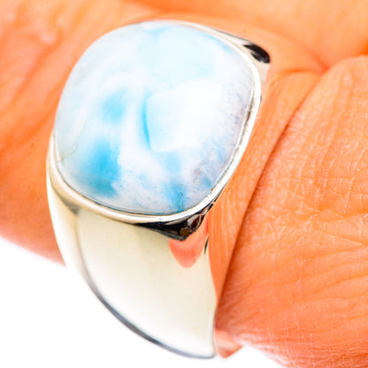 Larimar Rings handcrafted by Ana Silver Co - RING125236