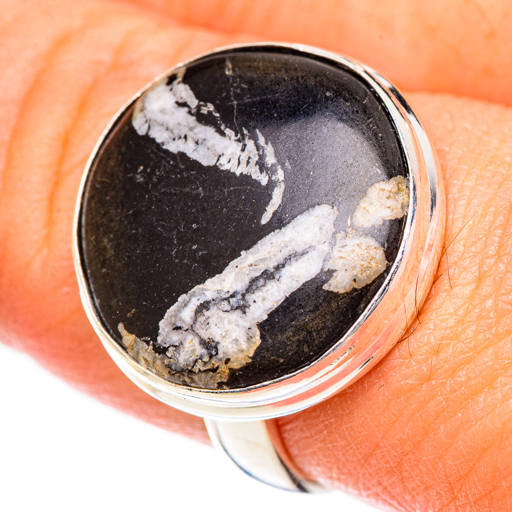 Chrysanthemum Stone Rings handcrafted by Ana Silver Co - RING125264
