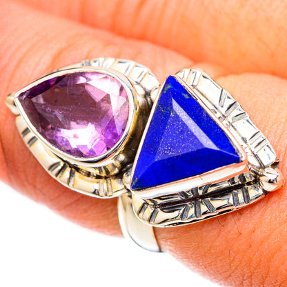 Lapis Lazuli Rings handcrafted by Ana Silver Co - RING125265