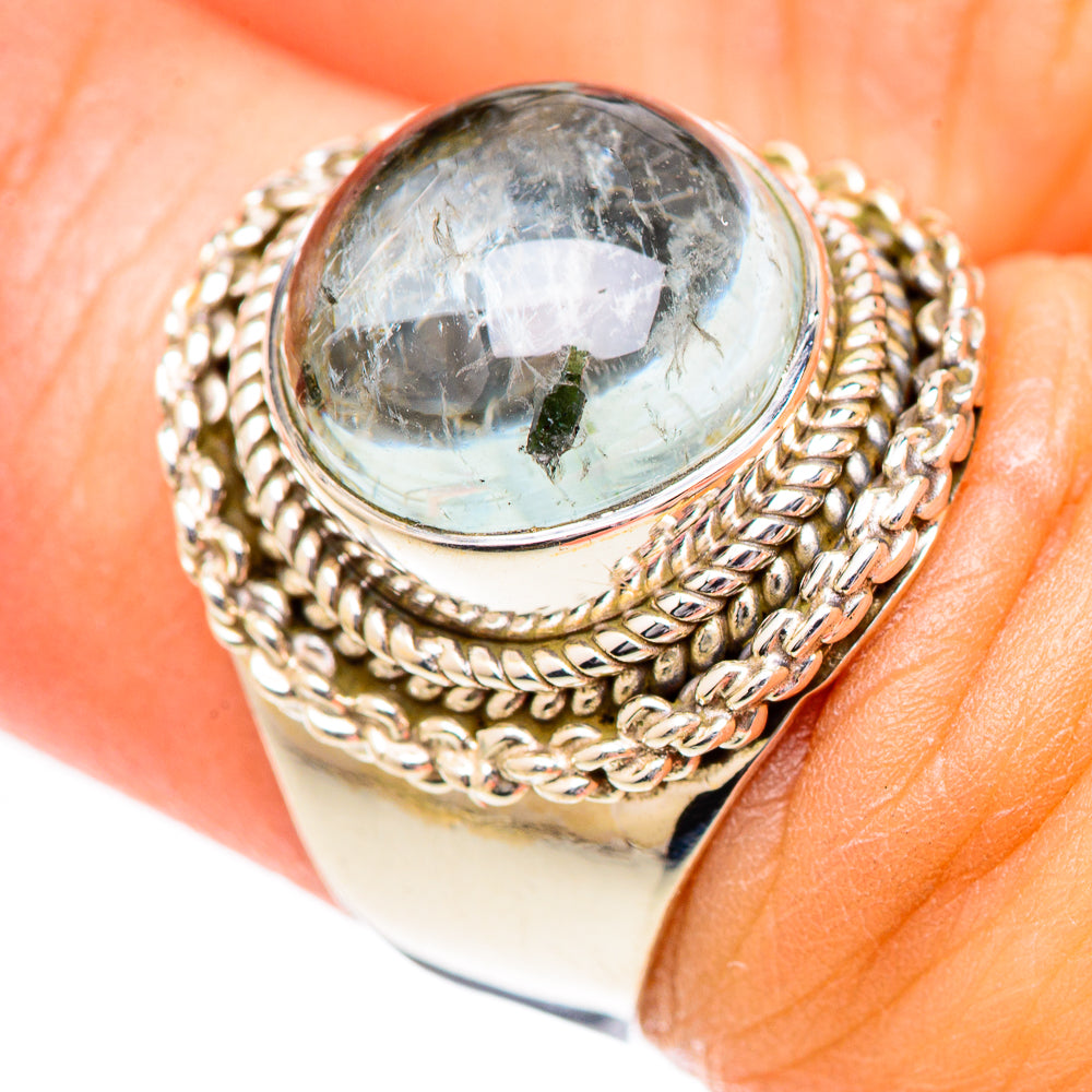 Aquamarine Rings handcrafted by Ana Silver Co - RING125274