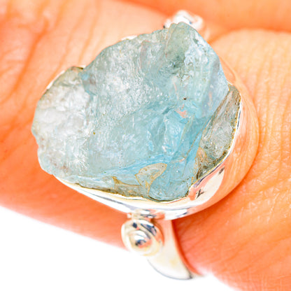 Aquamarine Rings handcrafted by Ana Silver Co - RING125294