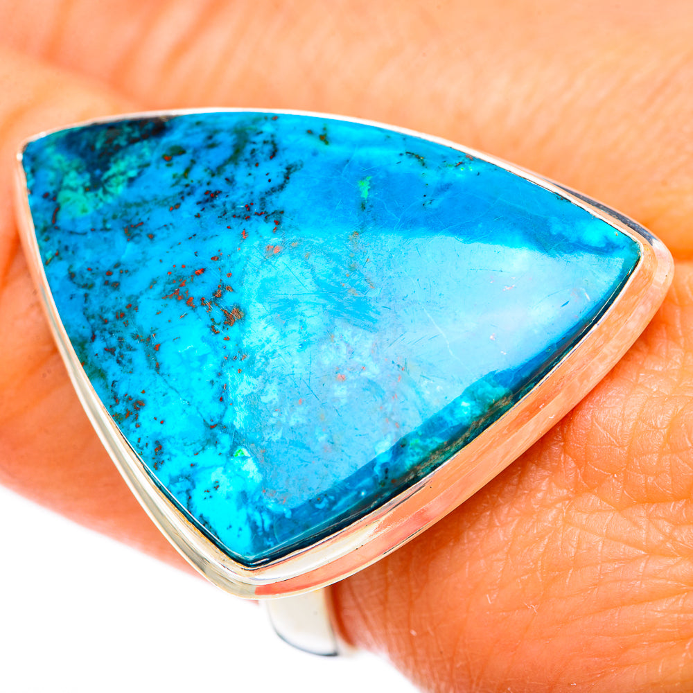 Shattuckite Rings handcrafted by Ana Silver Co - RING125313