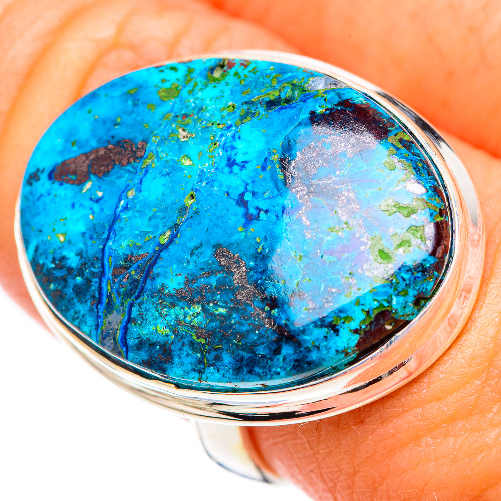 Shattuckite Rings handcrafted by Ana Silver Co - RING125314