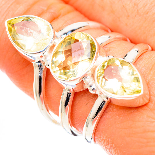 Citrine Rings handcrafted by Ana Silver Co - RING125334