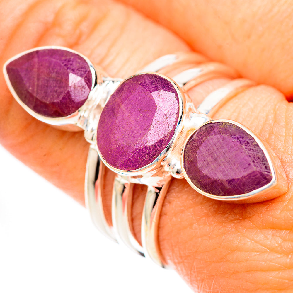 Ruby Rings handcrafted by Ana Silver Co - RING125378