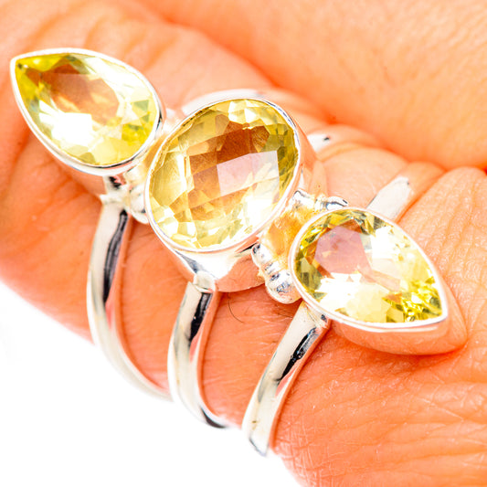 Citrine Rings handcrafted by Ana Silver Co - RING125389