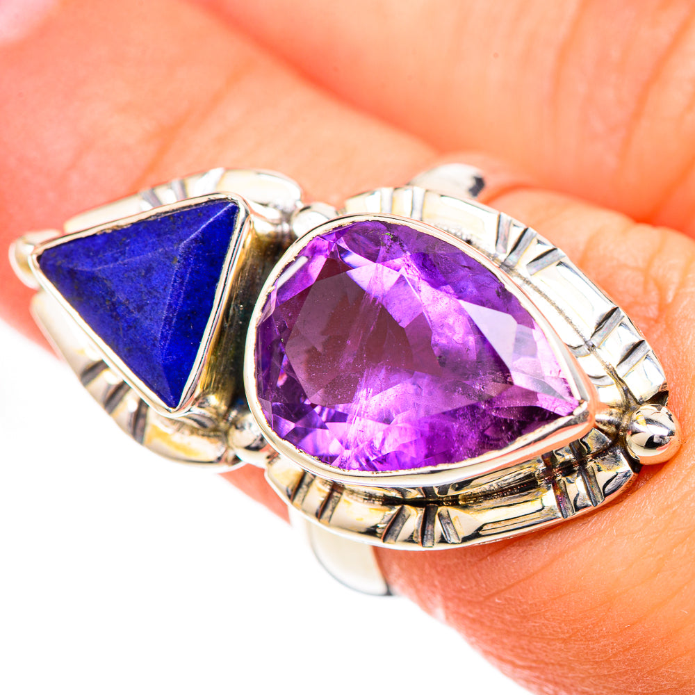 Amethyst Rings handcrafted by Ana Silver Co - RING125407