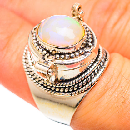 Ethiopian Opal Rings handcrafted by Ana Silver Co - RING125408