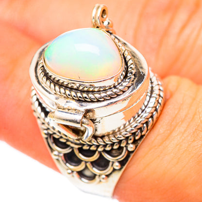 Ethiopian Opal Rings handcrafted by Ana Silver Co - RING125417