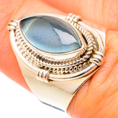 Aquamarine Rings handcrafted by Ana Silver Co - RING125487