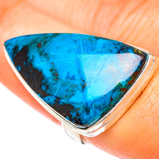 Shattuckite Rings handcrafted by Ana Silver Co - RING125512