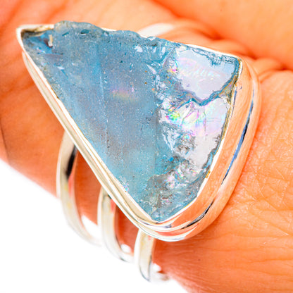 Aquamarine Rings handcrafted by Ana Silver Co - RING125531