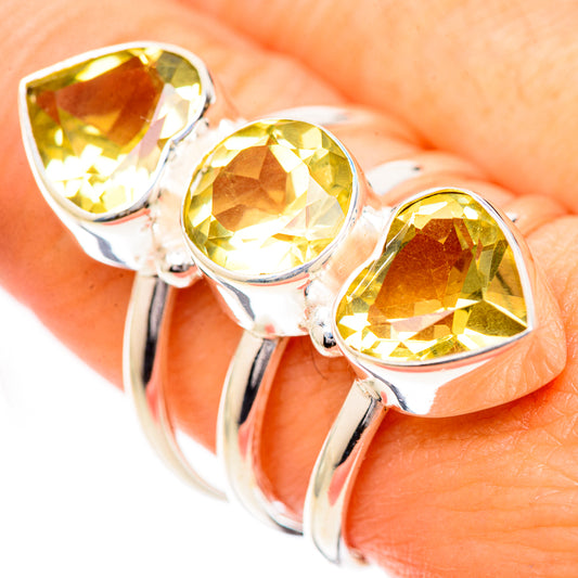 Citrine Rings handcrafted by Ana Silver Co - RING125544