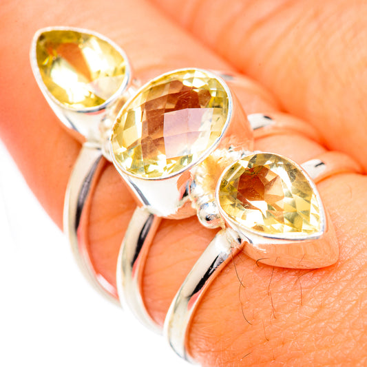 Citrine Rings handcrafted by Ana Silver Co - RING125545