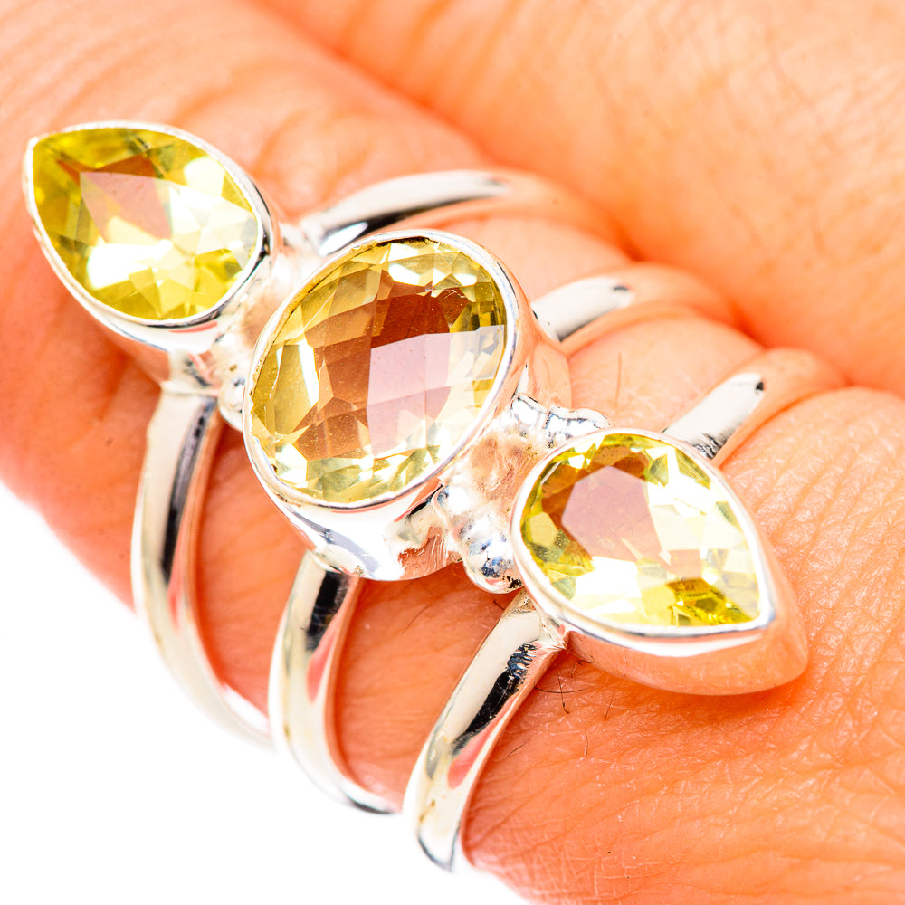Citrine Rings handcrafted by Ana Silver Co - RING125571