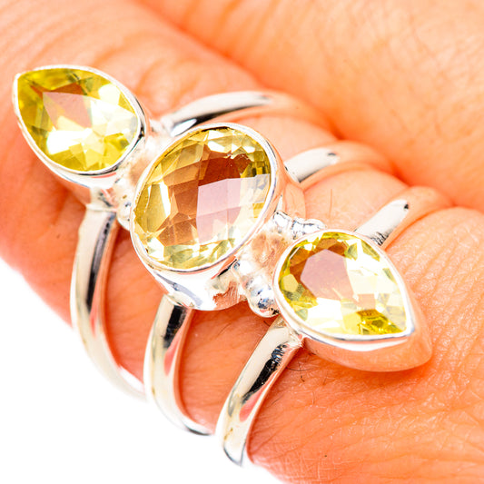 Citrine Rings handcrafted by Ana Silver Co - RING125571