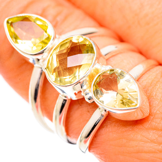 Citrine Rings handcrafted by Ana Silver Co - RING125585