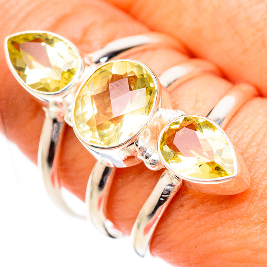 Citrine Rings handcrafted by Ana Silver Co - RING125620