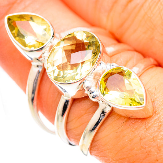 Citrine Rings handcrafted by Ana Silver Co - RING125631