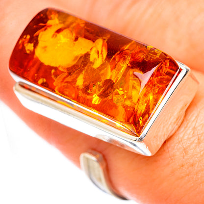 Baltic Amber Rings handcrafted by Ana Silver Co - RING125719