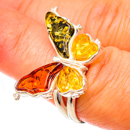 Baltic Amber Rings handcrafted by Ana Silver Co - RING125736