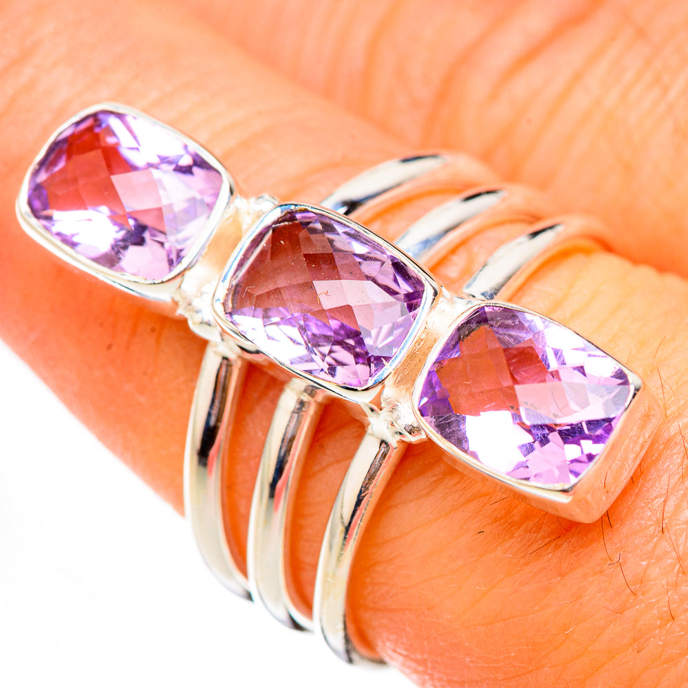 Amethyst Rings handcrafted by Ana Silver Co - RING125776