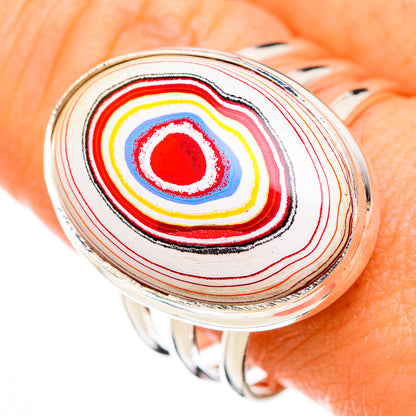 Fordite Rings handcrafted by Ana Silver Co - RING125786
