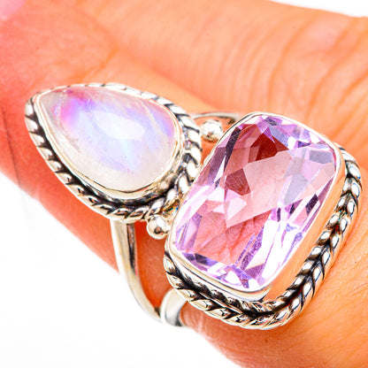 Amethyst Rings handcrafted by Ana Silver Co - RING125804