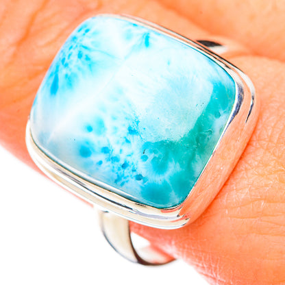 Larimar Rings handcrafted by Ana Silver Co - RING125849